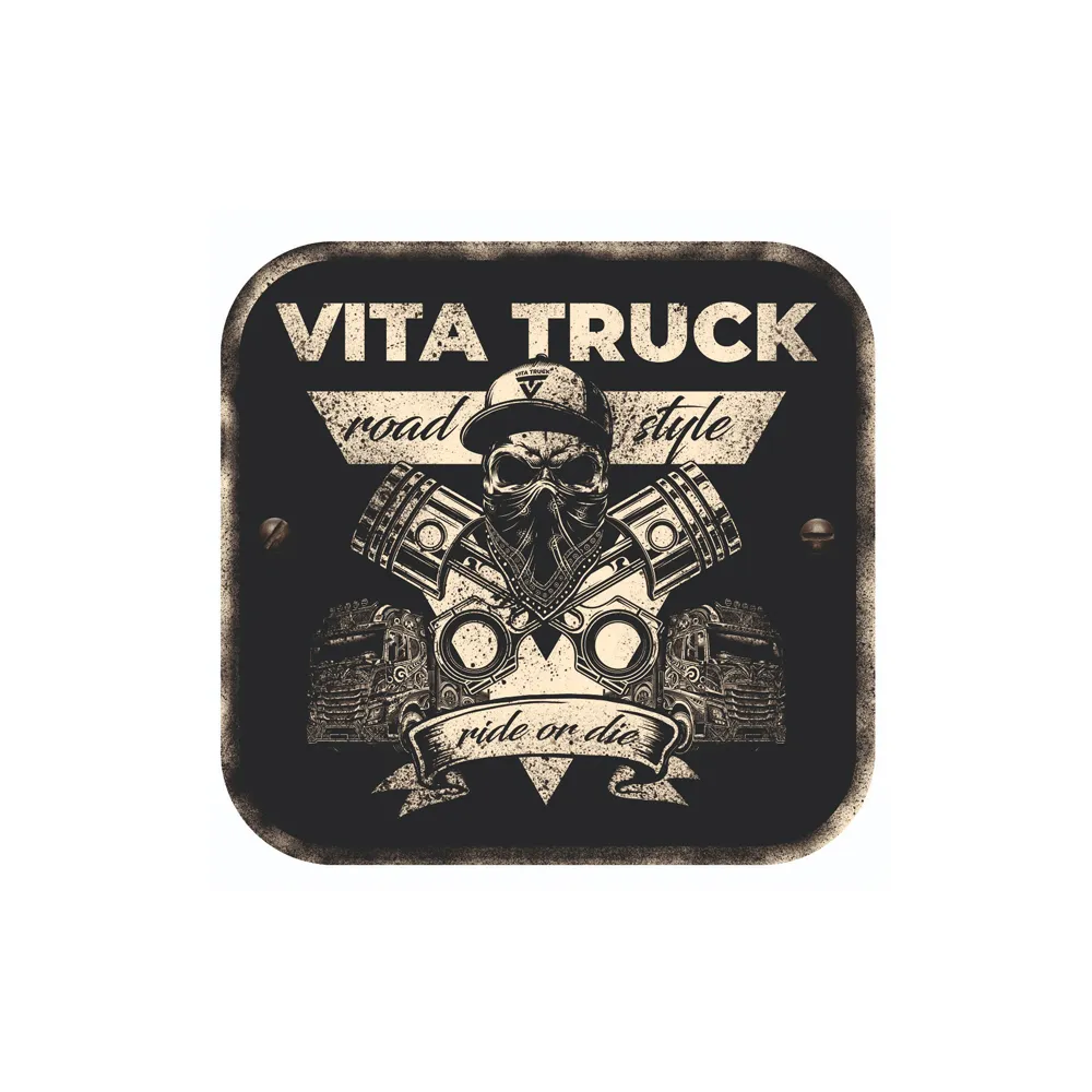 Наклейка VT "ROAD STYLE" (95х99мм)