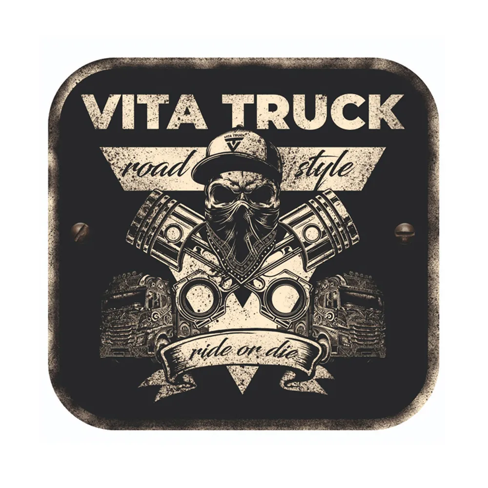 Наклейка VT "ROAD STYLE" (250х250мм)