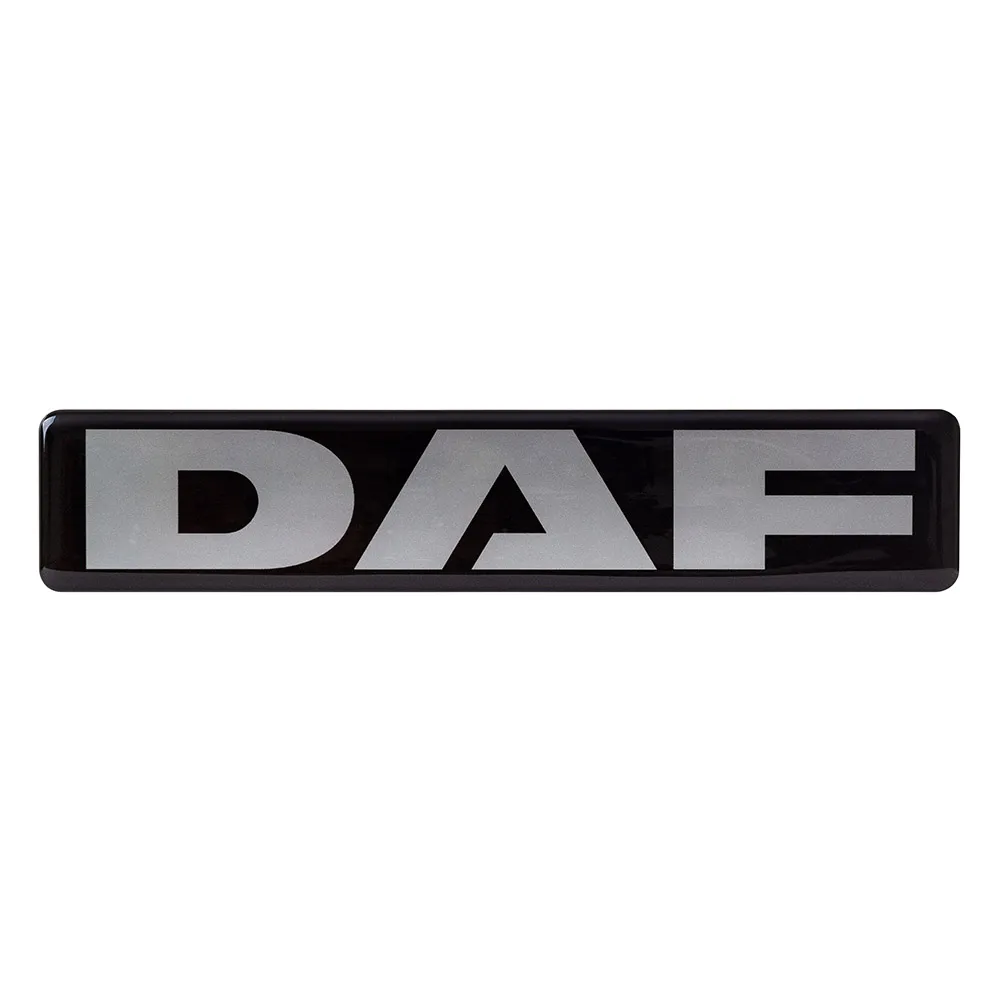 Объемная наклейка VT DAF (200х40мм, черная)