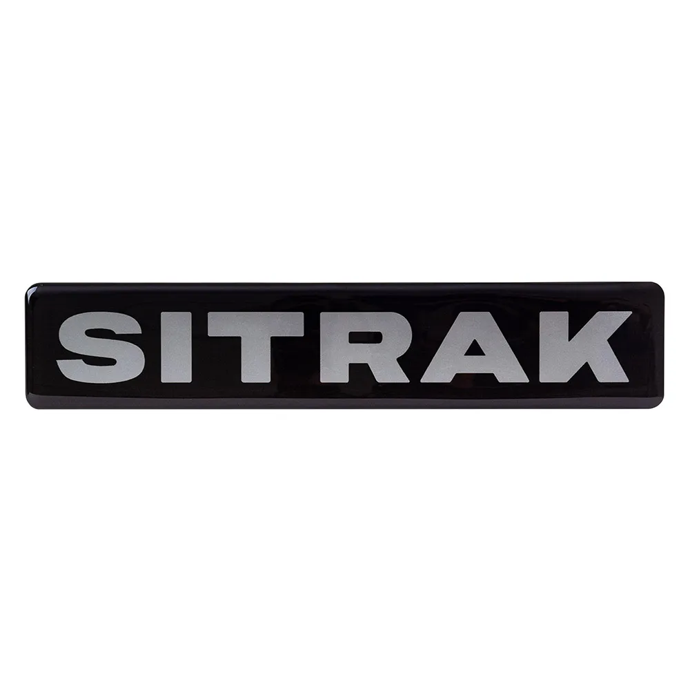 Объемная наклейка VT SITRAK (200х40мм, черная)
