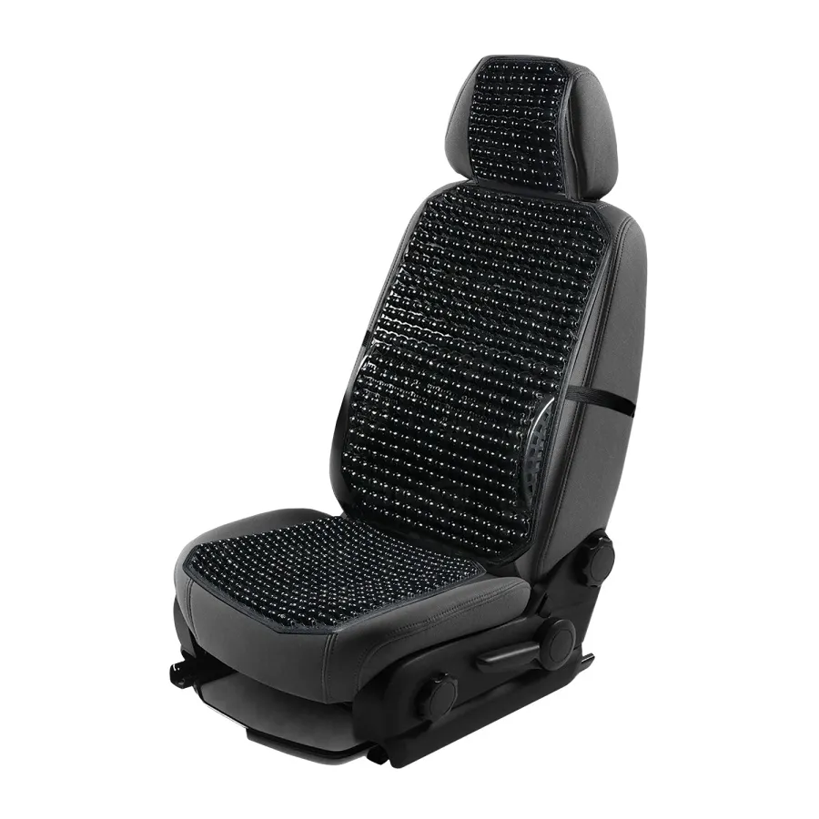 Накидка массажная с поддержкой AVS M2410BP-BL (шарики, черный) 1 шт