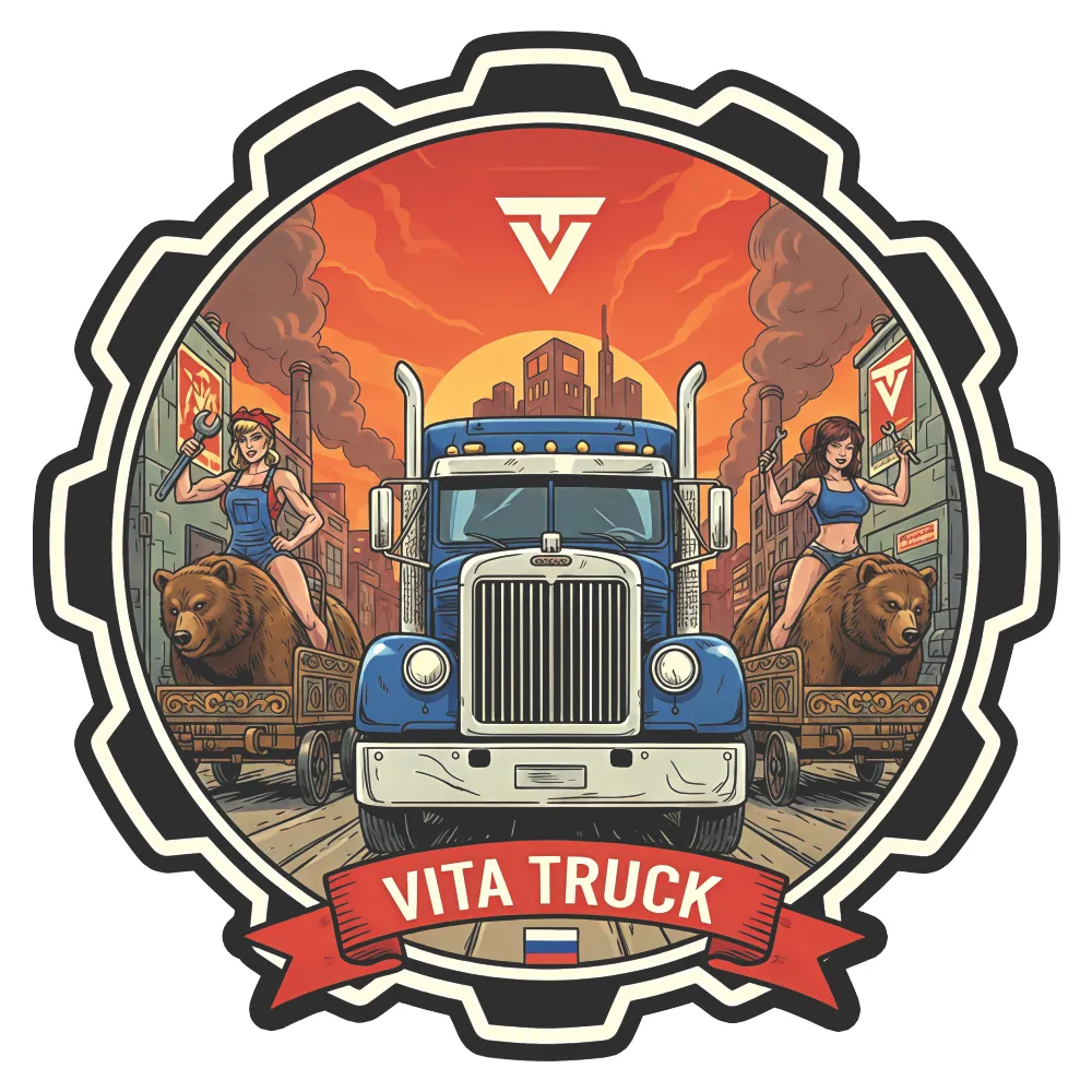 Наклейка VT RUSSIAN 4