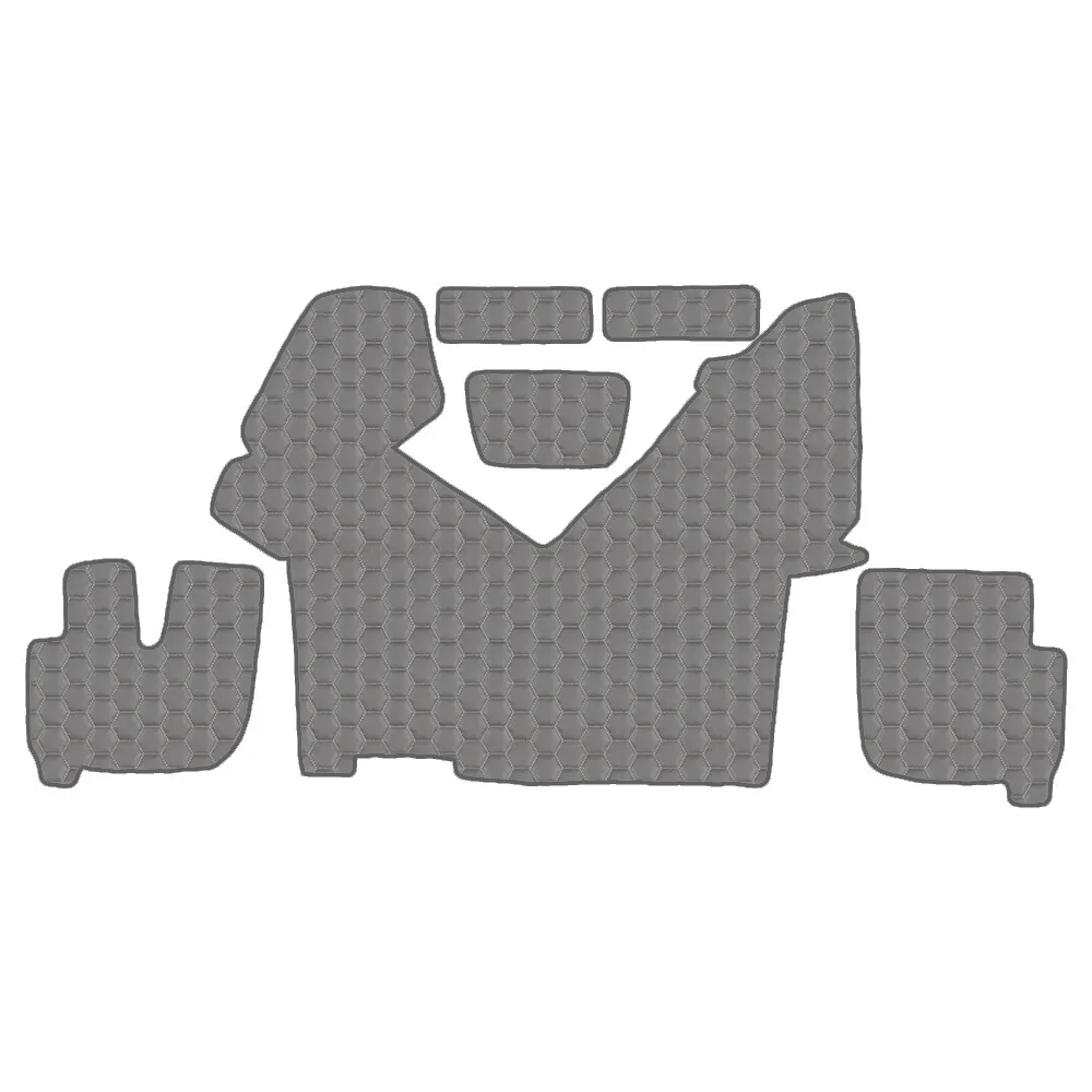 7.2 Коврики стёганные IVECO STRALIS от 2003г.в. (АТ широкая кабина)