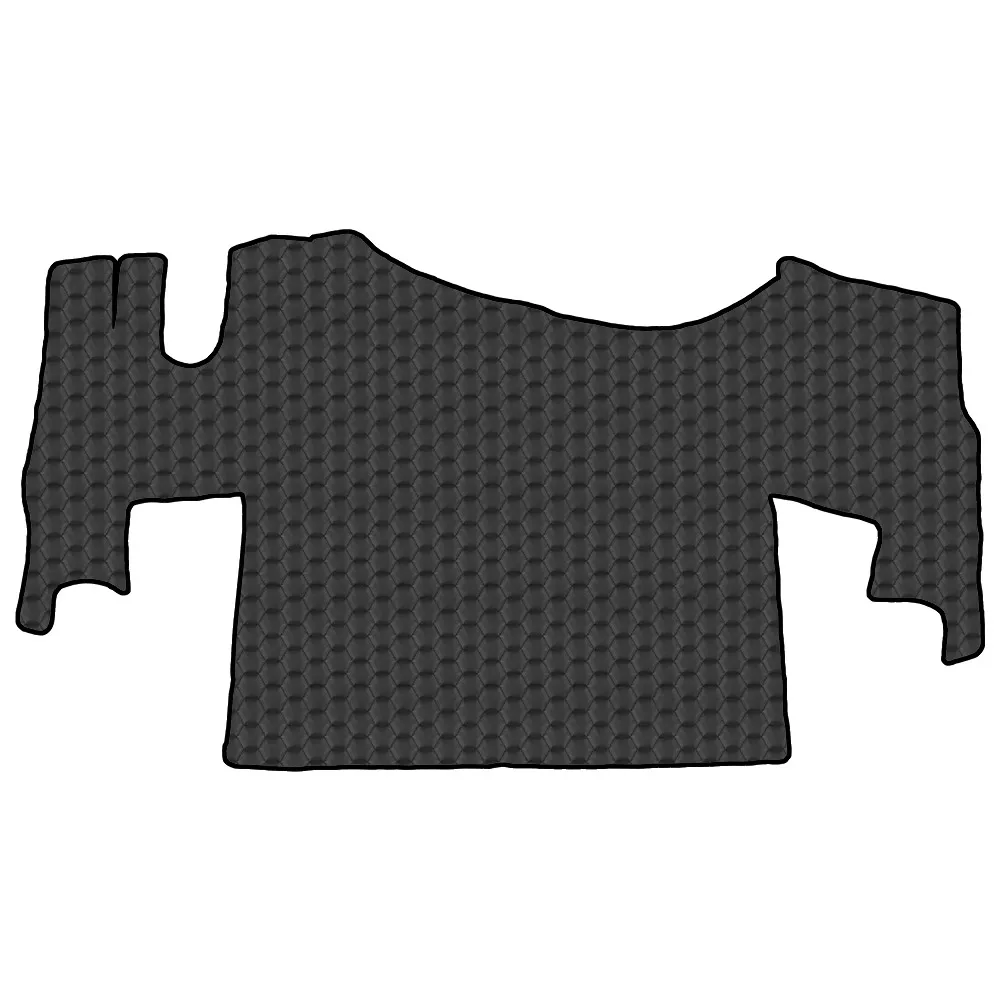 6.9 Коврики стёганные RENAULT GAMA T от 2014 (ровный пол, пассажирское сиденье не пневмо)
