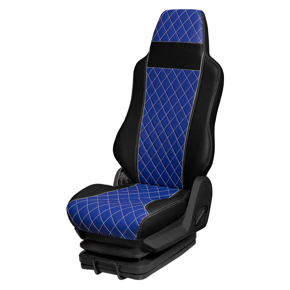 47 Чехлы Премиум VOLVO FH-13 от 2014 (1 ремень) 2 выс.сид.с рычагами откидывания спинки