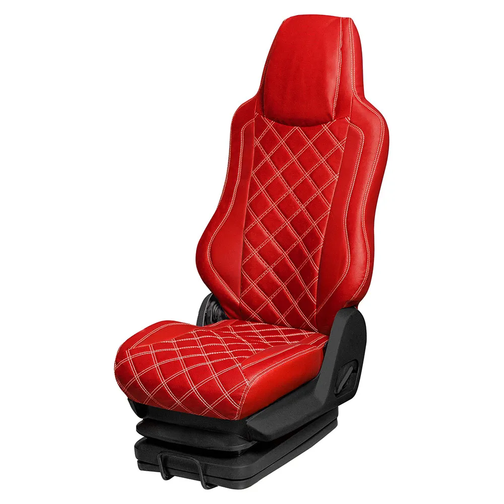 56 Чехлы Люкс RENAULT PREMIUM 2007г. восток (1 ремень) 2 выс.сид (с подлокотн.)
