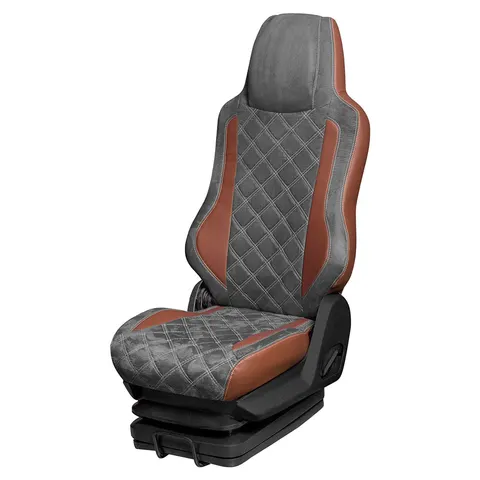 138 Чехлы Люкс HOWO SITRAK G7/C7H от 2022 (2 ремня) 2 выс.сид