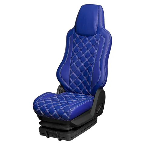 91 Чехлы Люкс RENAULT серия T/K/C от 2013 (2 ремня) 2 выс.сид. с рычагами\без рычагов