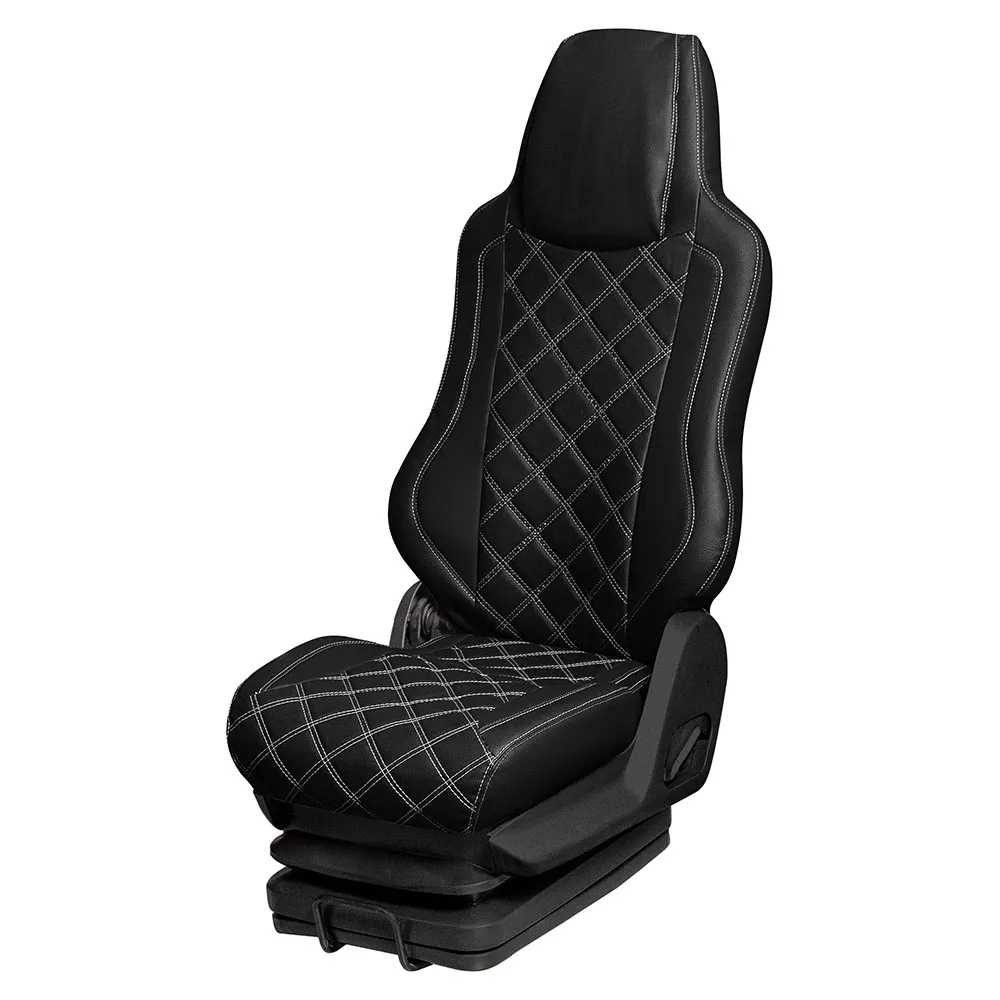 115 Чехлы Люкс Hyundai Xcient от 2014 (без ремней) 2 выс.сид с подголовниками